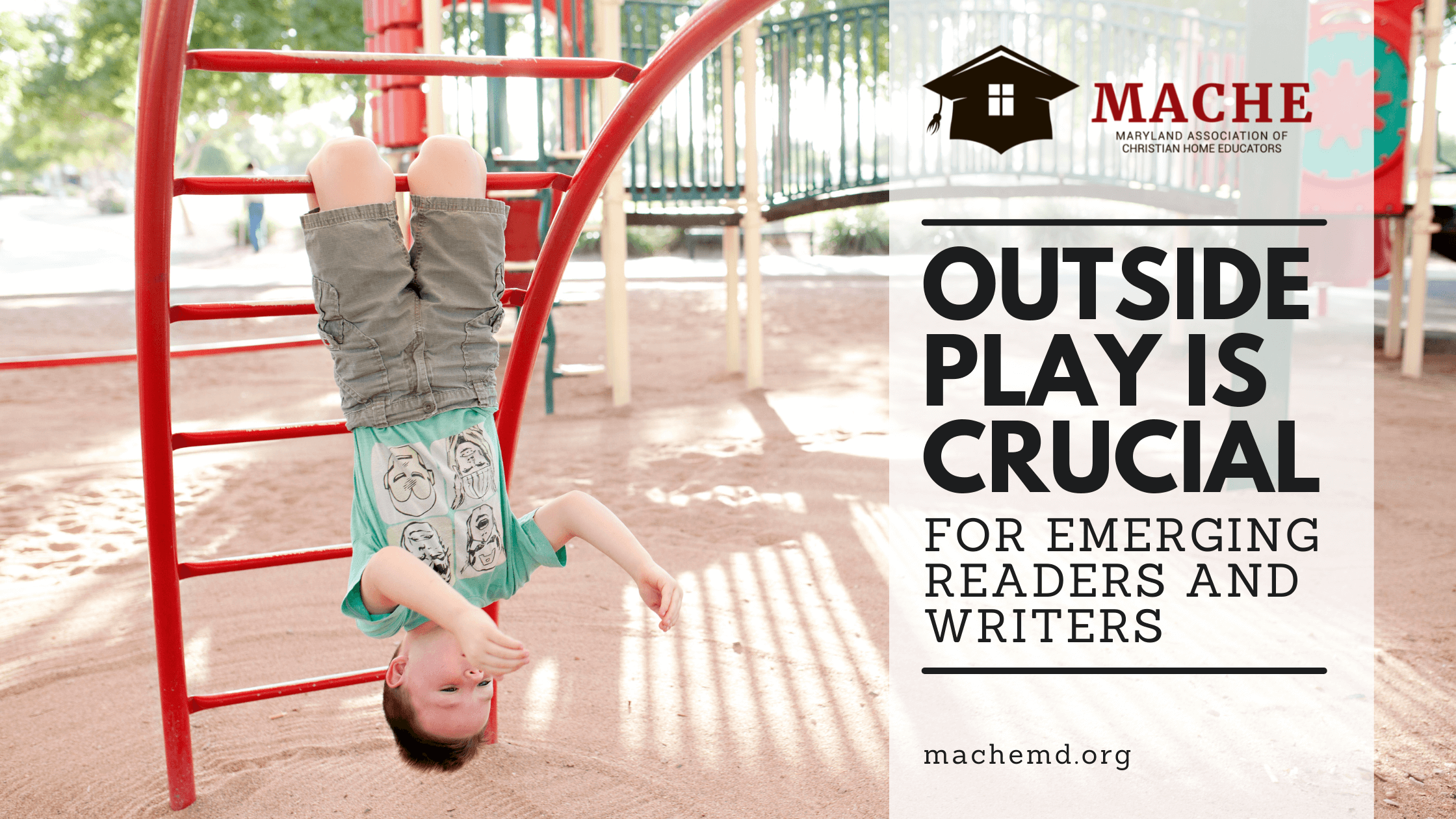 Outside Play is Crucial for Emerging Readers and Writers